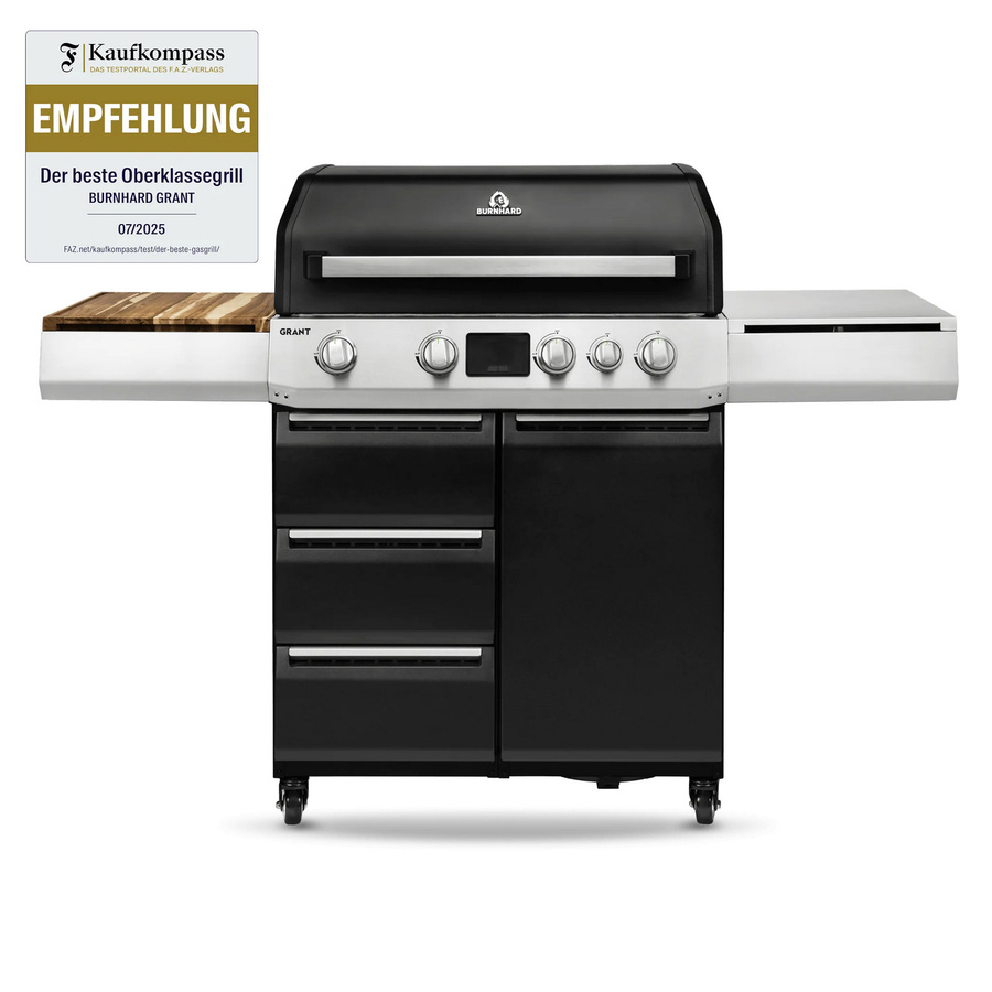 GRANT Upgrade Modularer Gasgrill mit 4 Brennern, Schublade und Edelstahlrost - Bild 1