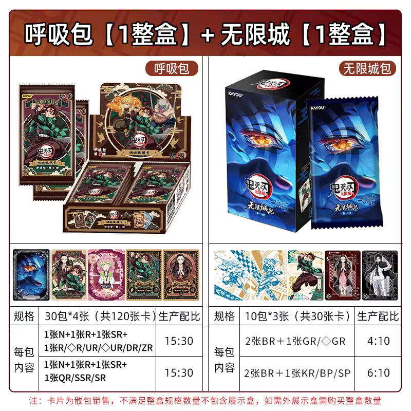 KAYOU Demon Slayer Karten, Infinity Castle Kapitel, Kochou Shinobu, Set / Bundle - Bild 4