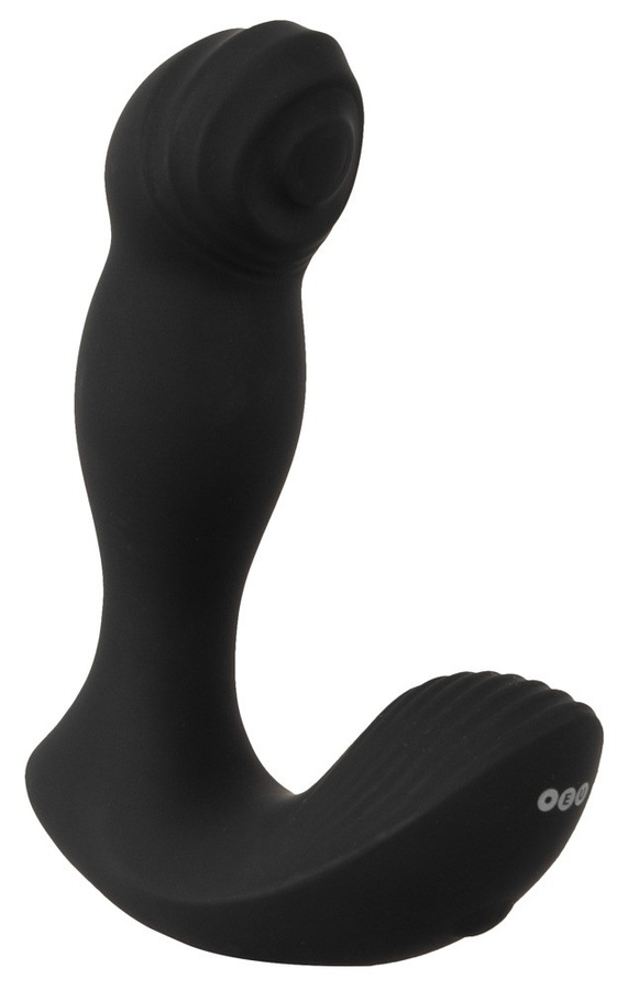 RC Prostata Vibrator mit Klopffunktion und 11 Vibrationsmodi in Schwarz - Bild 2