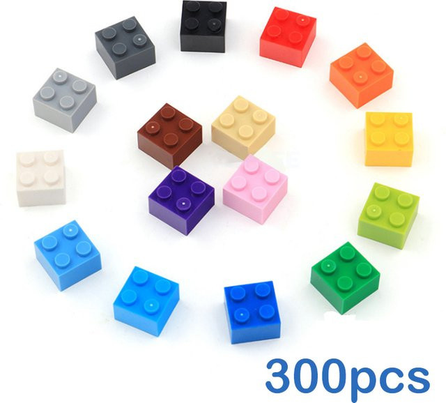 APAN SAPIO DIY Bausteine Zahlen Bricks, 300-teiliges Set, Kunststoff, Bunt / Mehrfarbig - Bild 1