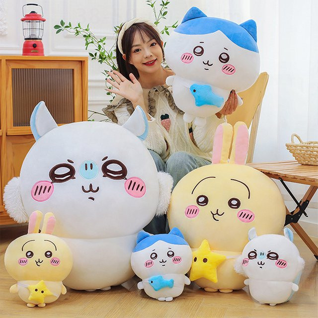 Chiikawa Hachiware Momonga Plüschtier, 30–80 cm - Bild 1