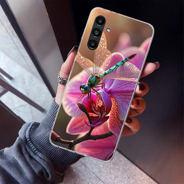 Handyhülle mit Libellen-Design für Samsung Galaxy A-Serie in Multicolour - Bild 1