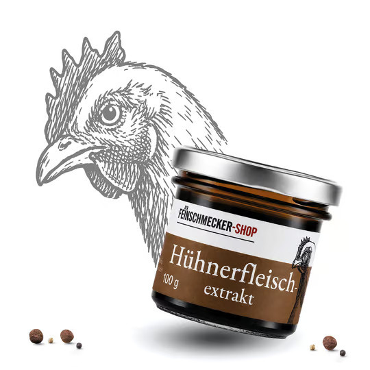 Der Feinschmecker-Shop Hühnerfleischextrakt 100 g - Bild 2