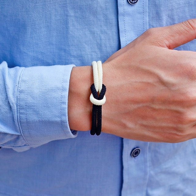 Noter Armband, Infinity Knot, Herren, Bunt - Bild 1
