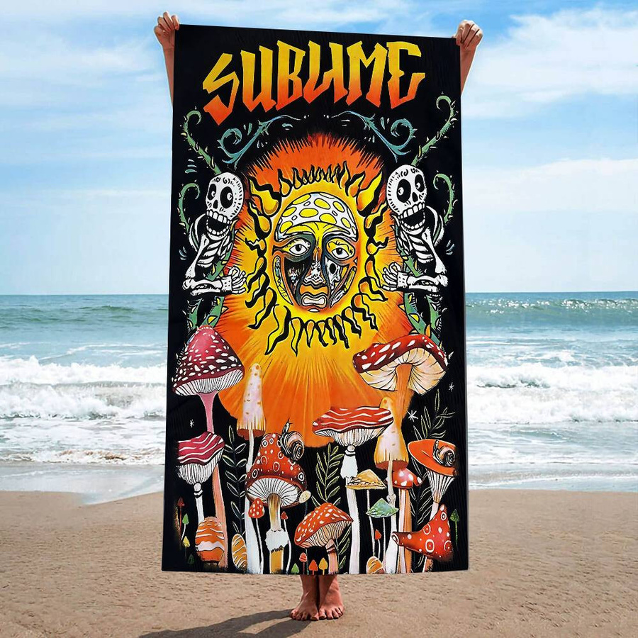 Sublime Singer Mikrofaser Strandtuch multicolor, 30 x 30 cm - Bild 4