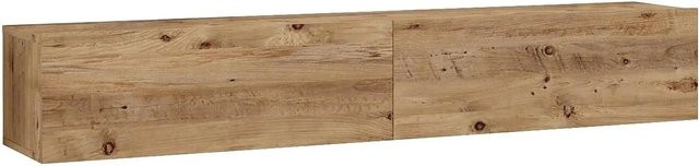 Vente-unique TV-Hängeschrank Aubepina in Naturfarben Hell, Breite: 180 cm - Bild 1