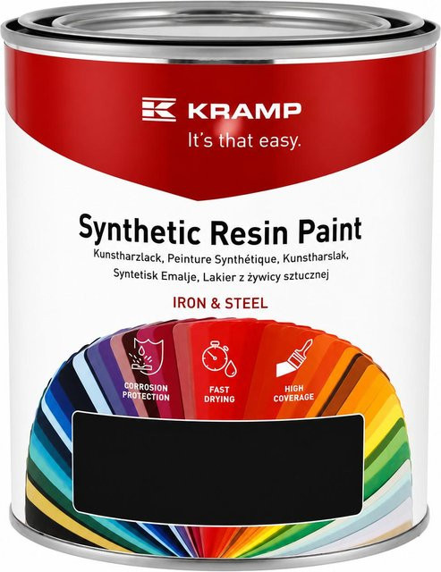 Kramp Lack für Case IH Maschinen, Schwarz Glänzend, 1 l - Bild 1