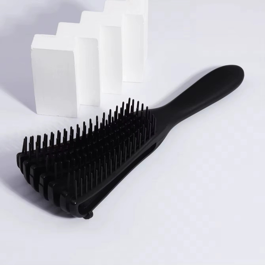 Haarbürsten-Set, Kopfhautmassagepinsel und Kamm, 2-teilig, Unisex - Bild 2