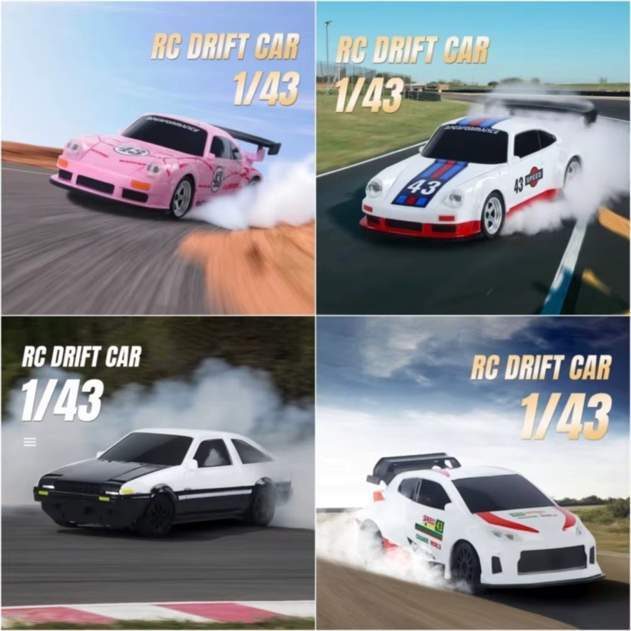 Wheelfun RC Drift Car, ferngesteuertes Mini-Drift-Rennauto, 1:43, ab 14 Jahren - Bild 2
