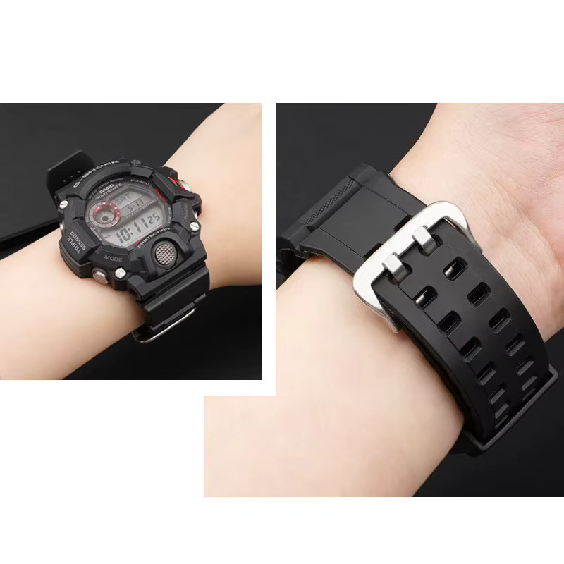 Casio Uhrenarmband Silikon, Herren, Sport - Bild 3