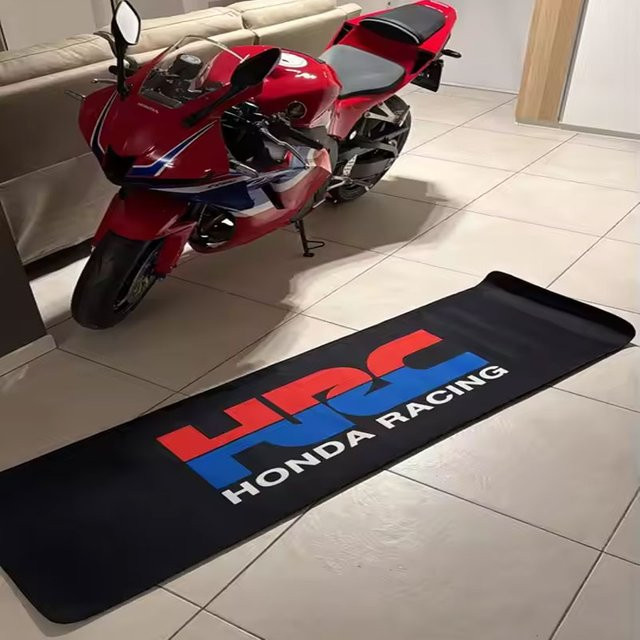 Honda Motorrad Garagenmatte aus Polyester für die Dekoration deines Parkplatzes B/T/H: 120 x 40 x 40 cm - Bild 1