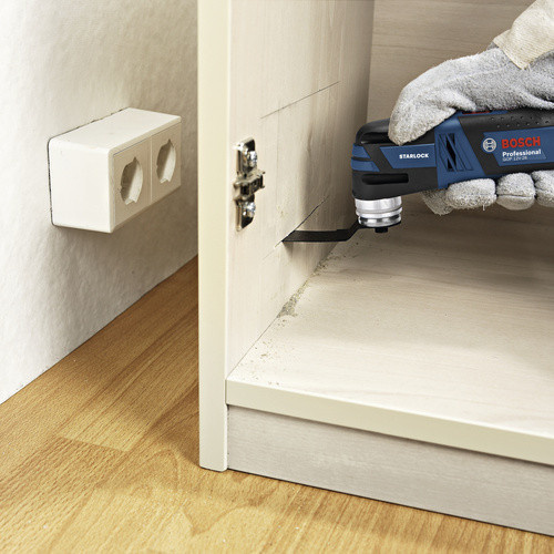Bosch Professional Akku-Multi-Cutter GOP 12 V-28 Solo Multifunktionswerkzeug in Blau/Schwarz - Bild 2