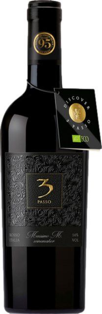 Cielo e Terra 3 Passo Rosso Rotwein, Negroamaro, Apulien, 2023, trocken, 0,75 l - Bild 1