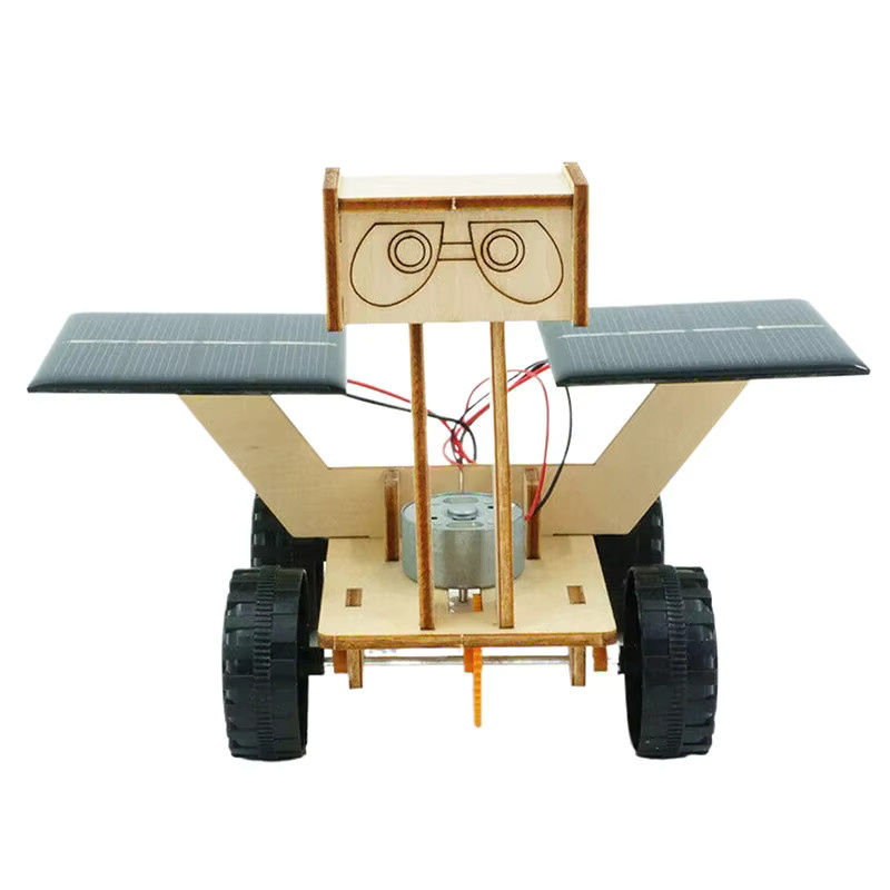 Meade DIY Solarenergie Satelliten-Rover-Modell, 3D-Holzpuzzlespielzeug, Weltraum - Bild 2