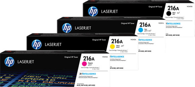 HP 216A Toner-Kombipack für Color LaserJet Pro (Schwarz, Gelb, Magenta, Cyan) - Bild 1