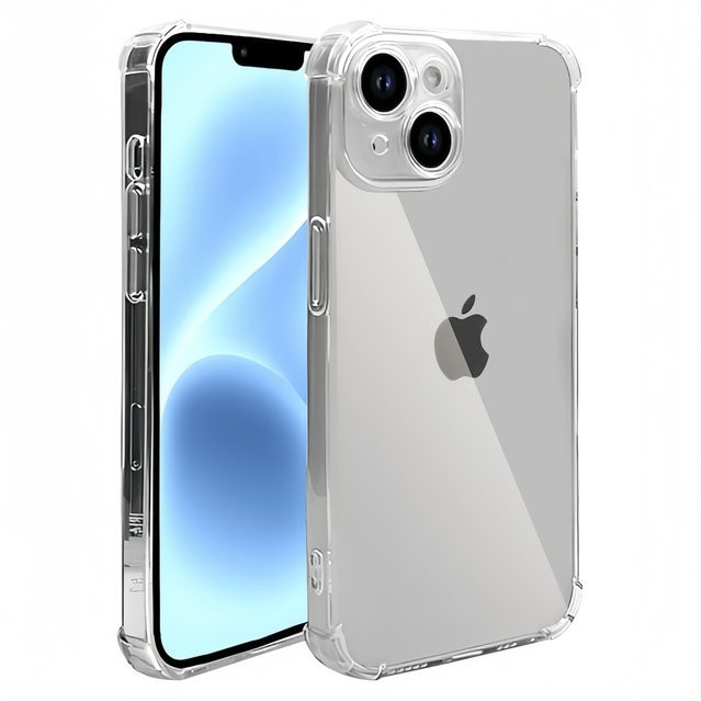 Transparente TPU-Handyhülle mit stoßfestem Schutz für Apple iPhone 13, 13 Mini, 12 und 11 - Bild 1