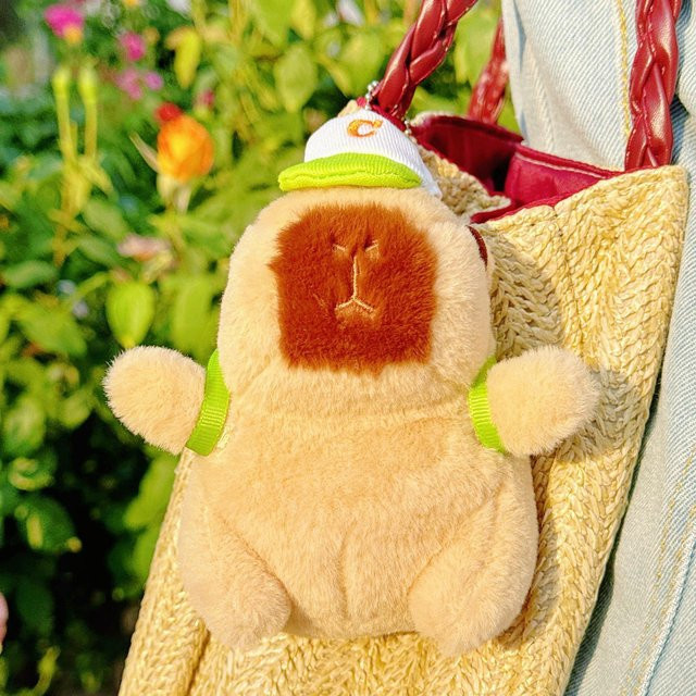 Yiran Health & Beauty Capybara Gelbe Badeente, Plüschtier, ab 14 Jahren - Bild 1