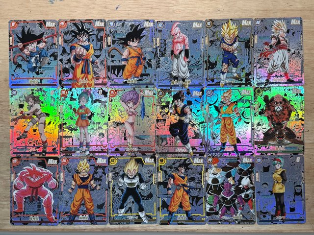 Yiran toy 1 Dragon Ball Anime Karten 18-teiliges Set - Bild 1