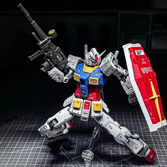 Bandai Gundam Rx-78-2 Montagemodellbausatz, Actionfiguren - Bild 1