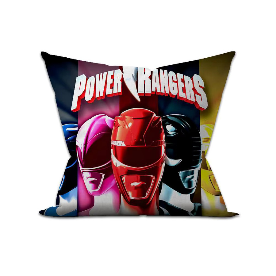 Potdemiel COOl Power R-Rangers Game Anime Kissenbezug, Dekokissenbezug für dein Sofa, Mehrfarbig, B/B: 45 x 45 cm - Bild 7
