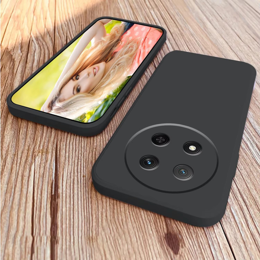 Stoßfeste Silikon Schutzhülle für Honor X9D X9C X9B X9A Magic 7Lite Magic 6Lite in Blau und Schwarz - Bild 3