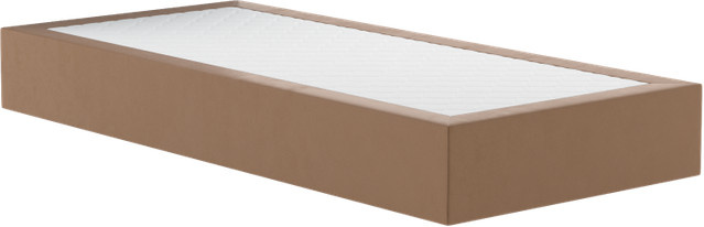 FBF bed&more Boxspringbett Mistral mit Padova Plus in Braun, B/L: 100 x 200 cm - Bild 1