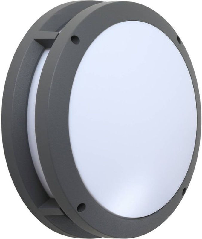 Lindby Smart Home Außenwandleuchte liren aus Aluminium in Grau und Anthrazit mit dimmbarer LED und IP54 Schutz - Bild 1