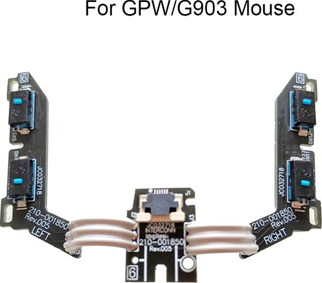 Logitech Ersatzteile für die seitliche Tastenplatte der GPW und G903 Gaming-Maus - Bild 1