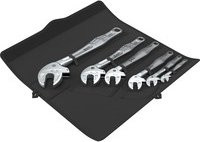 Wera Joker 6004 Joker 6 Set 1 selbstjustierender Maulschlüssel-Satz, 6-teilig, Farbe: Silber - Bild 1