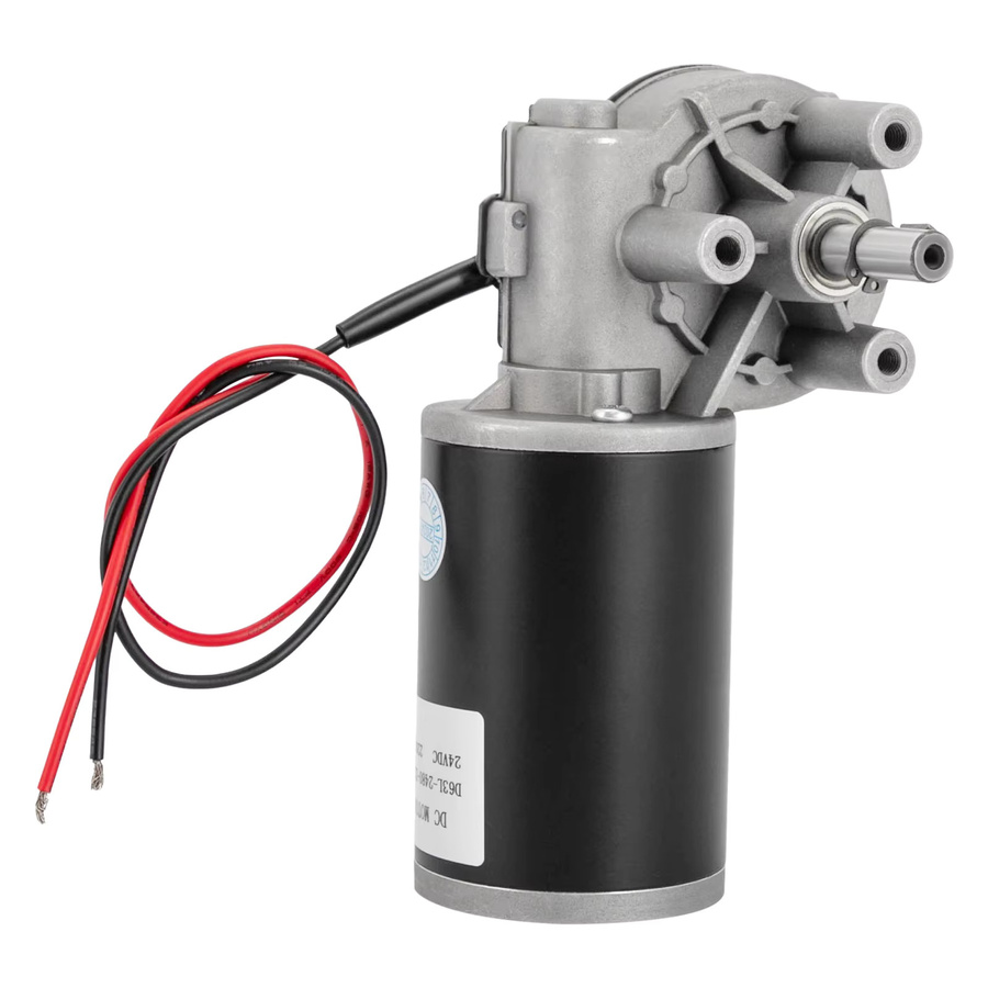 Bymaocar Getriebemotor 80 W 24 V DC in Schwarz für industrielle Anwendungen wie Verpackung, Druck und Textil (linke Position) - Bild 2