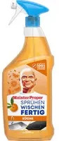 Meister Proper Küchenreiniger Orange Sprühen und Wischen - Bild 1