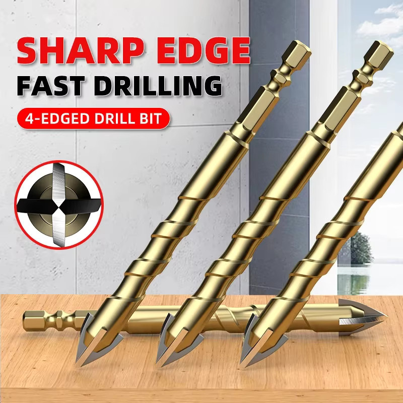 Overlord Lochsäge Bohrer für Fliesen Glas Beton und Wände in Gold - Bild 4