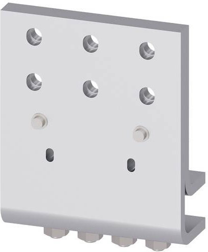 Siemens Frontanschluss 3WA9111-0AL32 in Silber - Bild 1