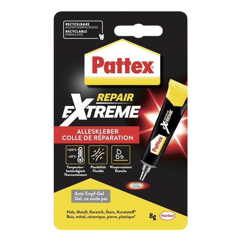 Pattex Repair Extreme Kunststoffkleber transparent 8 g - Bild 5