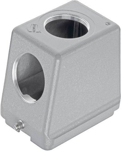 HARTING Tüllengehäuse 19 30 048 0599 19300480599 aus Aluminium in Grau - Bild 1
