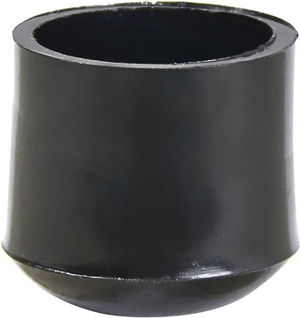 Wagner Kappen EH 0614 für Stahlrohrmöbel Ø 1,4 cm Schwarz 4 Stück - Bild 1