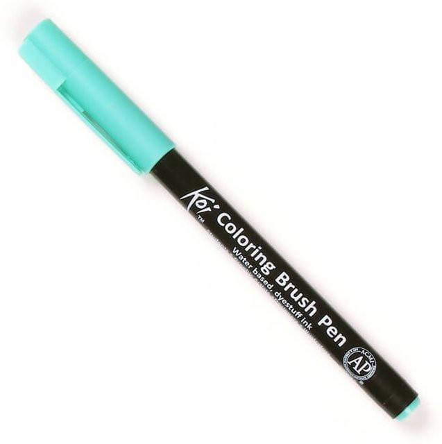 Sakura Koi Coloring Brush Pen in Peacock Green - Bild 1