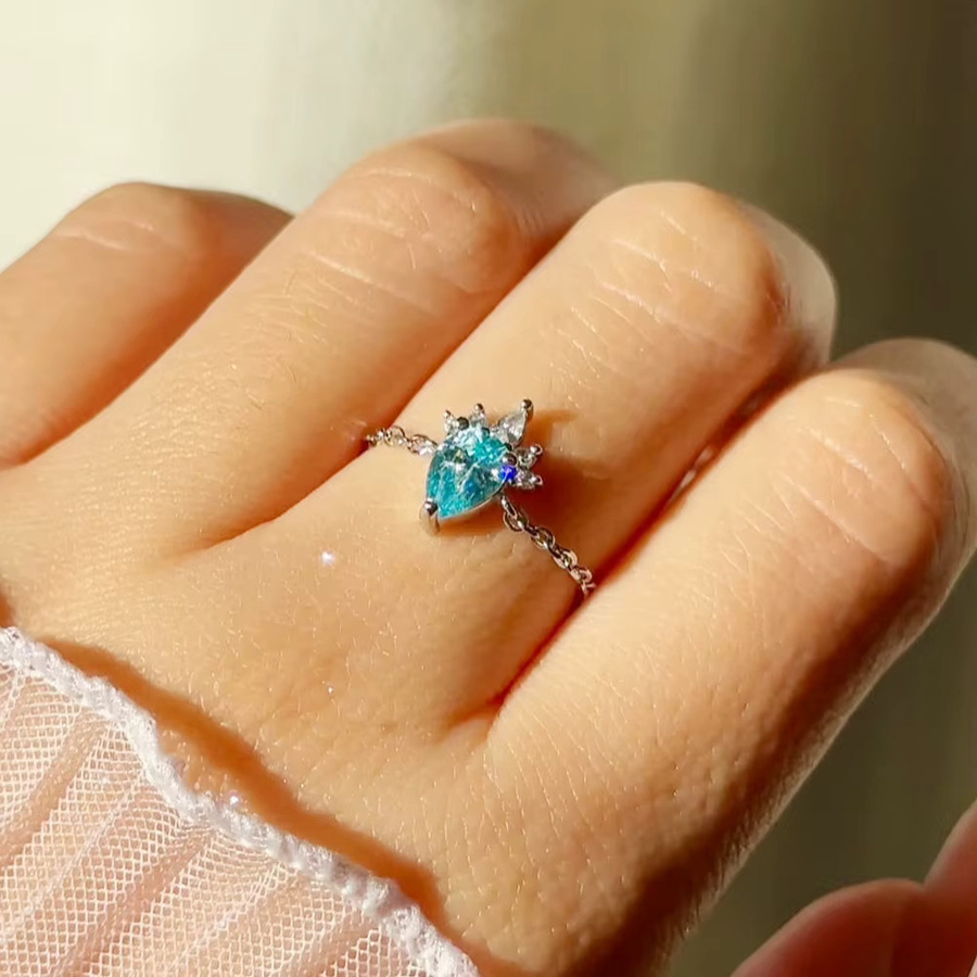 YUYAN Ring, 18K Gold überzogen, Zirkonia, Damen - Bild 2