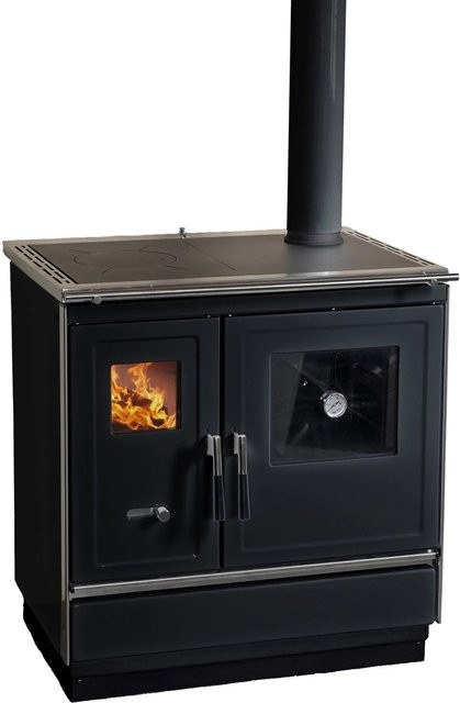 Haas+Sohn Herd HSH 81 Backfach Rechts Schwarz 7,4 kW - Bild 1