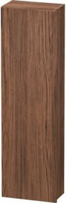 Duravit Hochschrank DuraStyle in Nussbaum Dunkel mit Tür links, B: 40 cm, T: 24 cm, H: 140 cm - Bild 1
