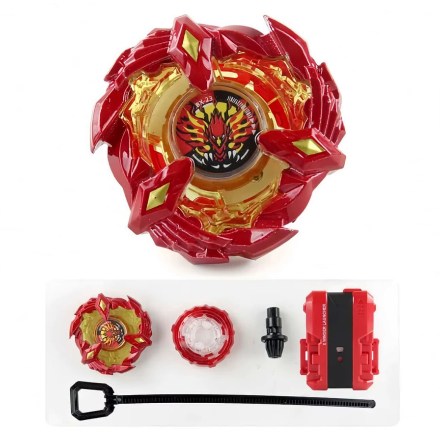 PHOENIX BX-23 Phoenix Wing Booster Starter, Ripcord-Launcher-Set, Gyro Spinning Toy Battle Top - Bild 4