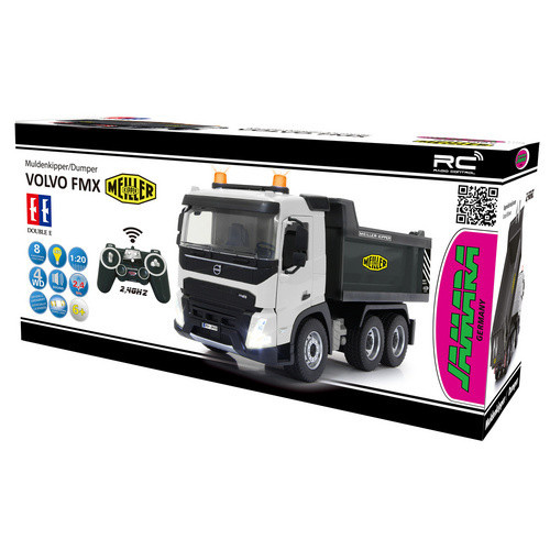 JAMARA Muldenkipper Volvo FMX Meiller 1:20 2,4GHz weiß - Bild 4