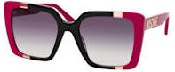 Moschino MOS172/S Sonnenbrille, Vollrand, quadratisch, Kunststoff, Damen - Bild 1
