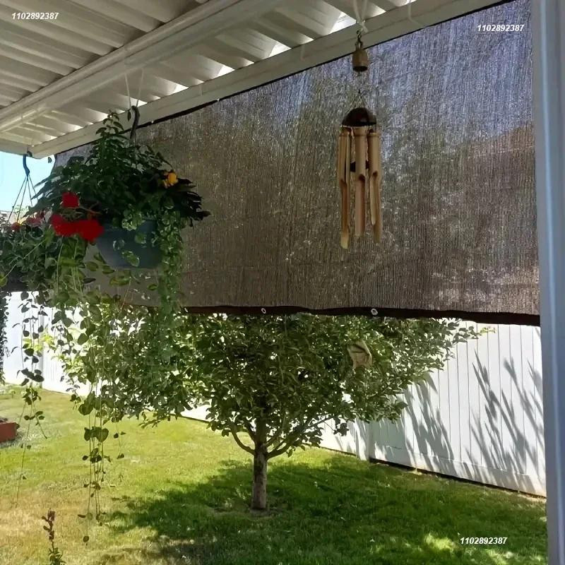 Simplistic Living Home Sonnenschutznetz für Garten und Terrasse in Beige, B/B: 4 x 5 m - Bild 5