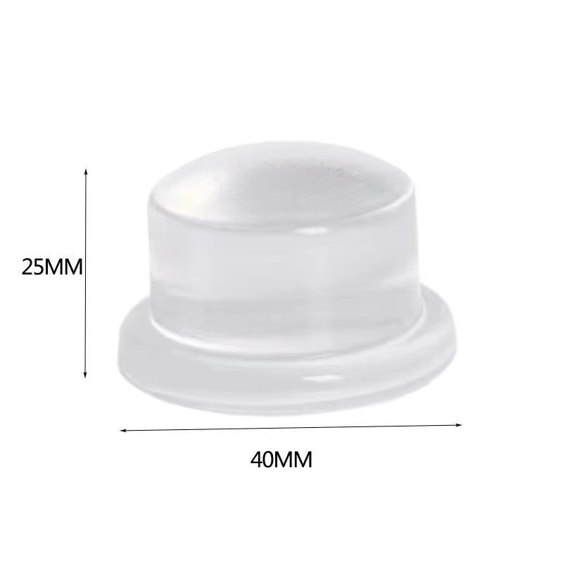 TFAAI Transparente Silikon-Türstopper Anti-Klopf-Polster für Büro und Zuhause ohne Bohren - Bild 2