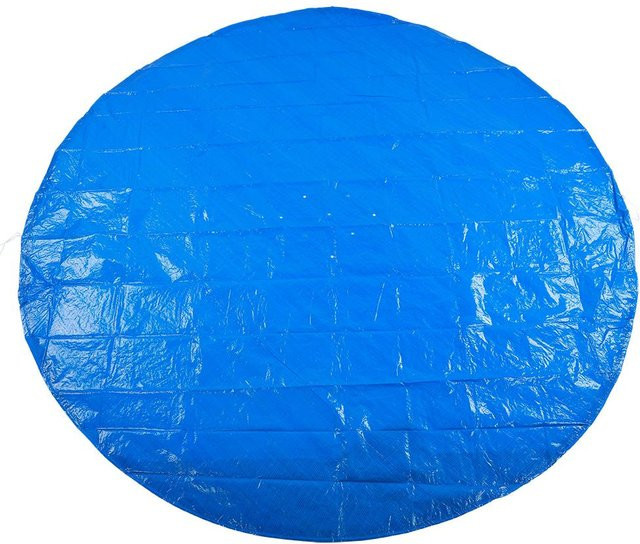 ZuiyouSports1 Runde Schwimmbad Abdeckung aus blauem PE-Material, wasserdicht und staubgeschützt - Bild 1