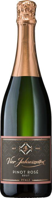 Vier Jahreszeiten Pinot Rosé Sekt, Brut, Pfalz, 2024, 0,75 l - Bild 1