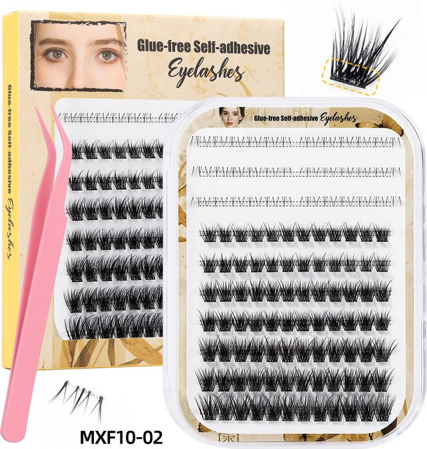Goodobe 3D DIY Segment-Wimpern, Manga-Wimpern, Unisex - Bild 1