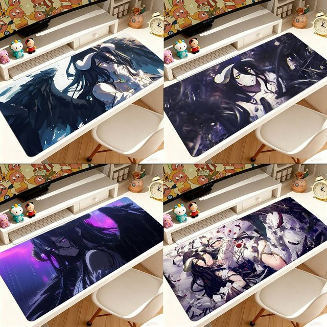 Albedo Overlord Anime Mauspad Schreibtischunterlage Multicolor - Bild 1