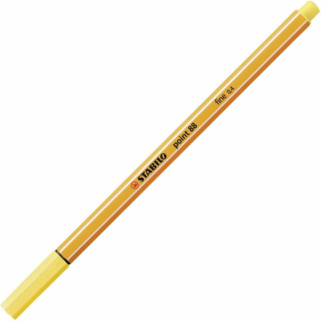 STABILO Point 88 Fineliner Gelb 0,4mm - Bild 1
